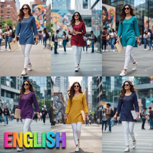 Felocity English catalog kurti wholesalers in ernakulam