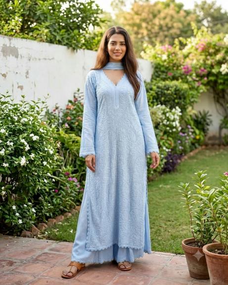 Felocity Faux Georgette vol 1 catalog ladies kurtis wholesale ludhiyana