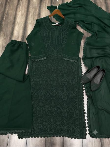 Felocity Faux Georgette vol 1 catalog ladies kurtis wholesale ludhiyana