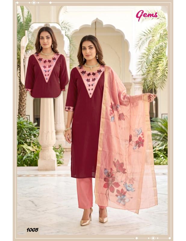 Felocity Gems catalog varanga kurtis wholesale