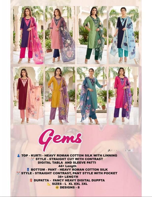 Felocity Gems catalog varanga kurtis wholesale