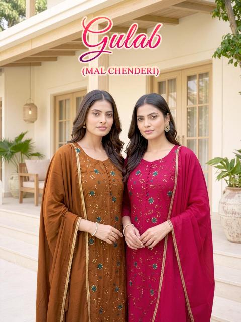 Felocity Gulab 0.1 catalog kurti wholesaler in nashik