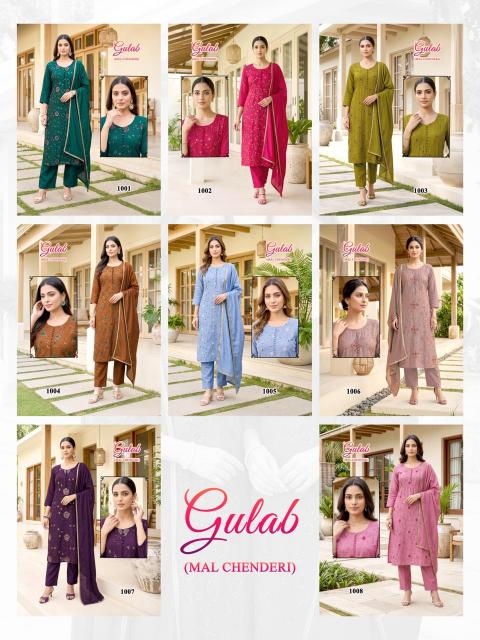 Felocity Gulab 0.1 catalog kurti wholesaler in nashik