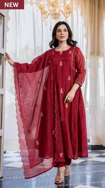 Felocity Mul Chanderi vol 4 catalog fiona kurti wholesale