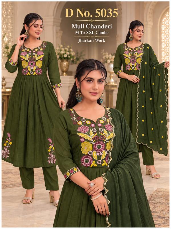 Felocity Mul Chanderi vol 5 catalog madina wholesale kurtis