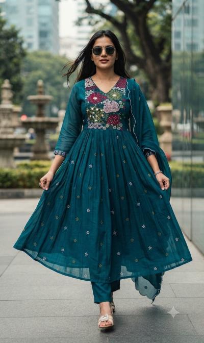 Felocity Mul Chanderi vol 8 catalog kurti wholesaler in nepal
