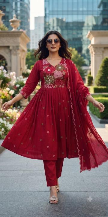 Felocity Mul Chanderi vol 8 catalog kurti wholesaler in nepal