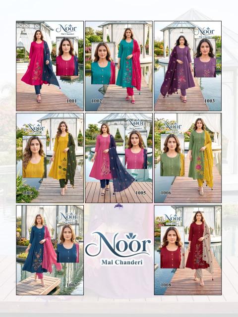 Felocity Noor vol 1 catalog kurti pant set wholesale