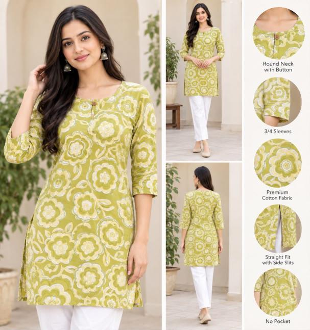 Felocity Premium Cotton vol 107 catalog cotton kurtis wholesaler in nagpur