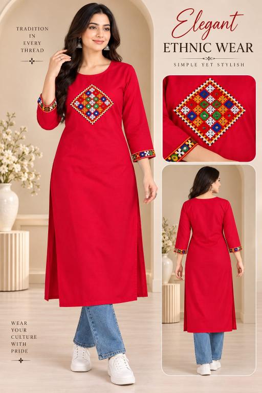 Felocity Queen catalog wholesale rayon straight cut kurti collection