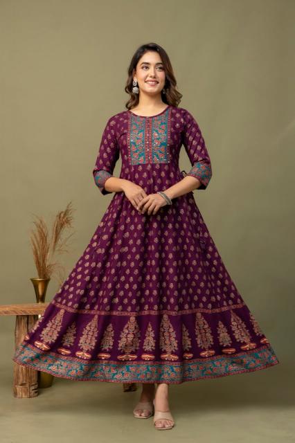 Felocity Rayon vol 47 catalog anarkali kurtis wholesale online