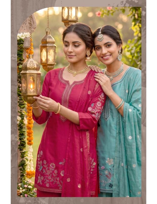 Felocity Zeel 0.1 catalog kurti palazzo set wholesale surat