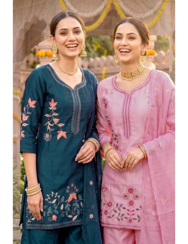 Felocity Zeel 0.1 catalog kurti palazzo set wholesale surat