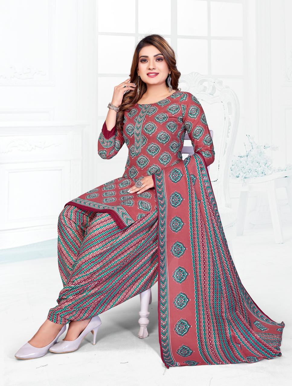 Ganeshji Ajrakh Special Vol 5 – Dress Material Wholesale Catalog