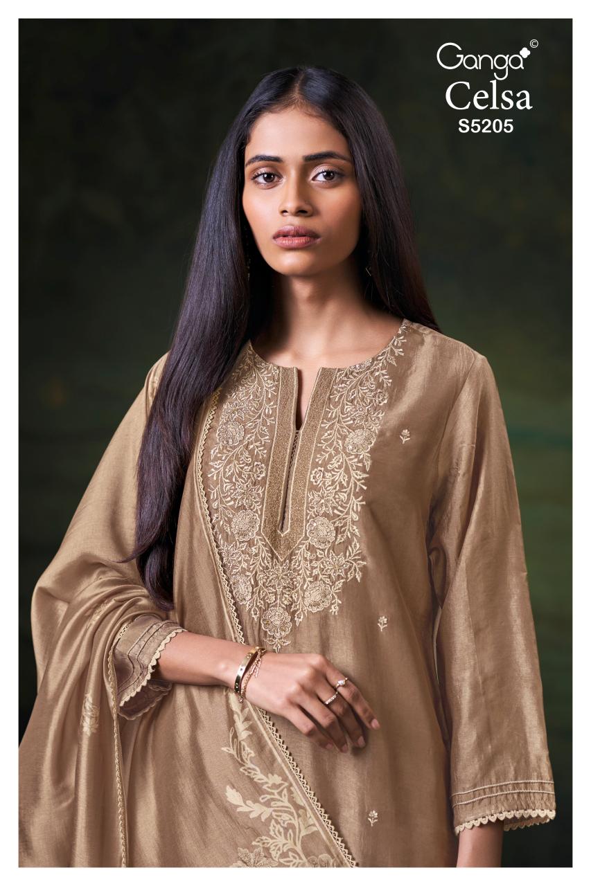 Ganga Celsa 5205 catalog india salwar kameez wholesale