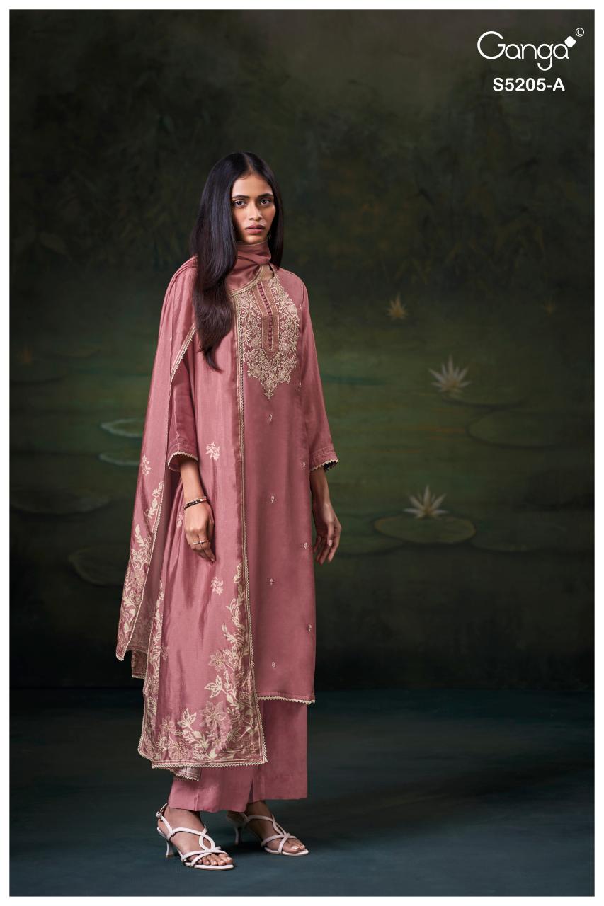 Ganga Celsa 5205 catalog india salwar kameez wholesale