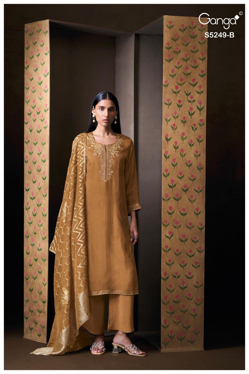 Ganga Evnsa 5249 catalog salwar kameez india wholesale