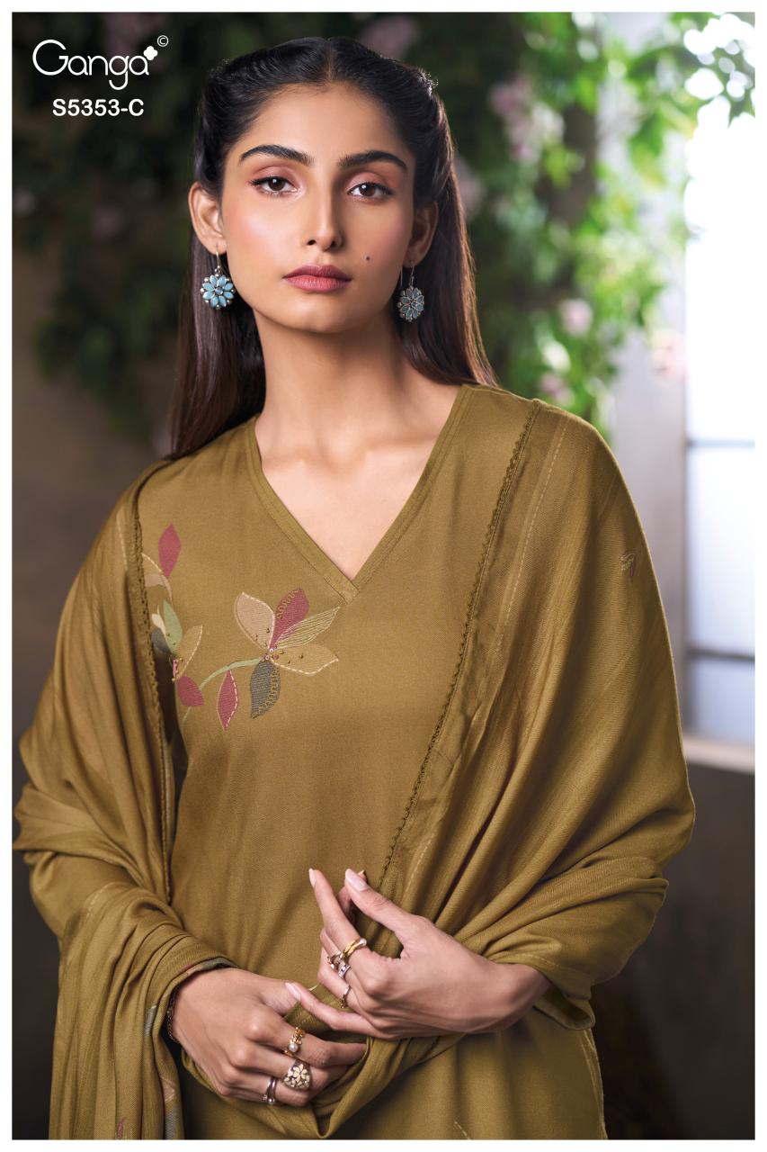 Ganga Kesah 5353 catalog salwar kameez india wholesale