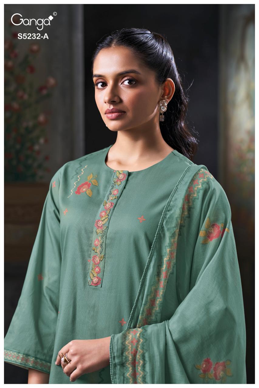 Ganga Keyara 5232 catalog unstitched salwar kameez wholesalers in delhi