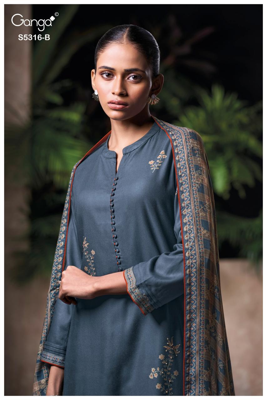 Ganga Raevia 5316 catalog chennai salwar kameez wholesaler