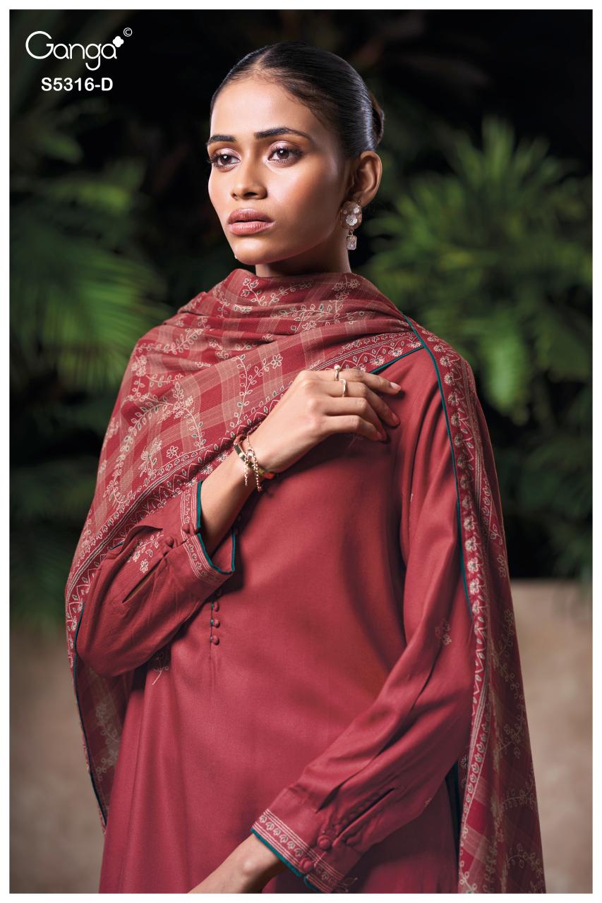 Ganga Raevia 5316 catalog chennai salwar kameez wholesaler