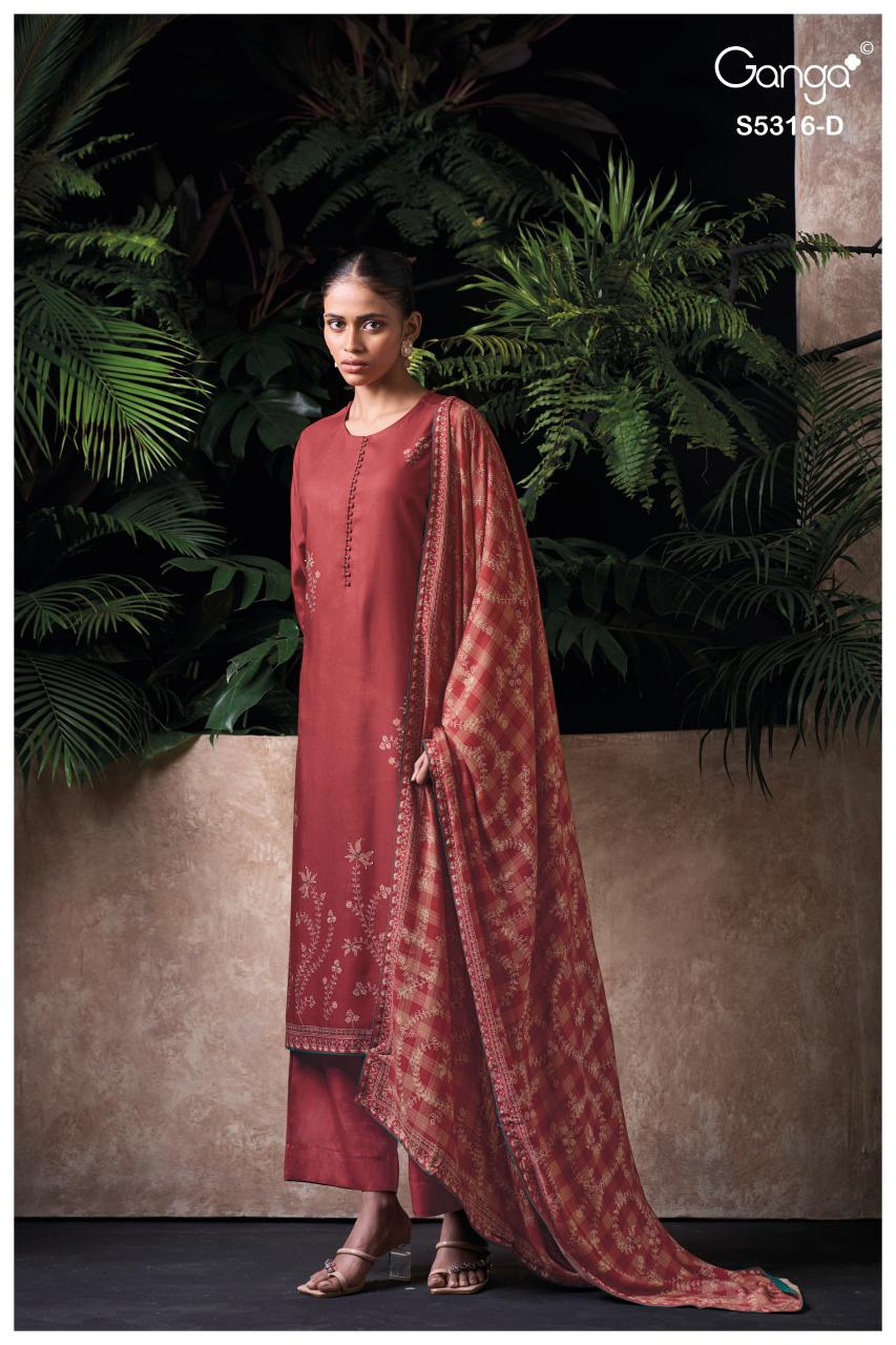Ganga Raevia 5316 catalog chennai salwar kameez wholesaler