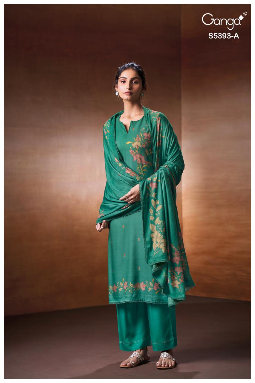 Ganga Riveya 5393 catalog salwar kameez manufacturers wholesale suppliers in surat surat gujarat