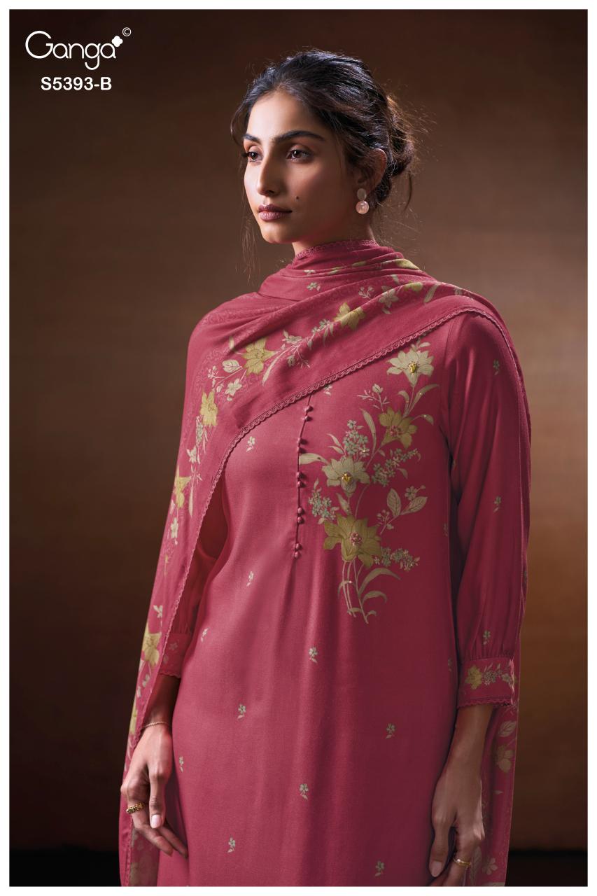Ganga Riveya 5393 catalog salwar kameez manufacturers wholesale suppliers in surat surat gujarat