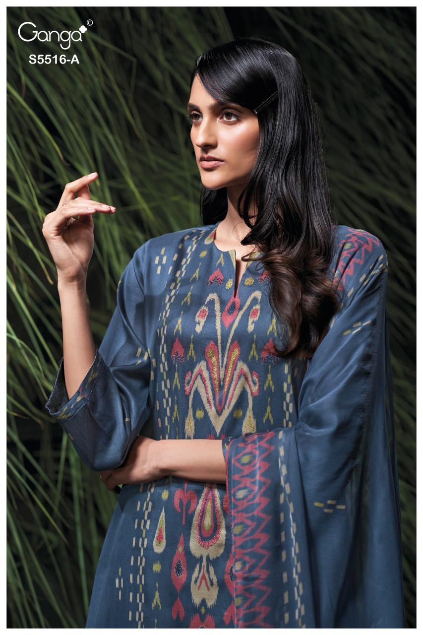 Ganga Sherin 5516 catalog ladies salwar kameez wholesale