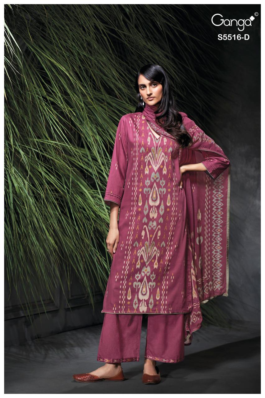 Ganga Sherin 5516 catalog ladies salwar kameez wholesale