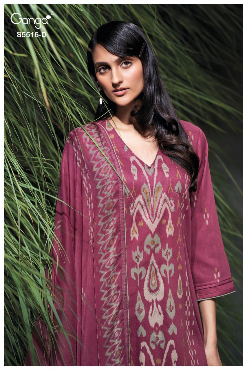 Ganga Sherin 5516 catalog ladies salwar kameez wholesale