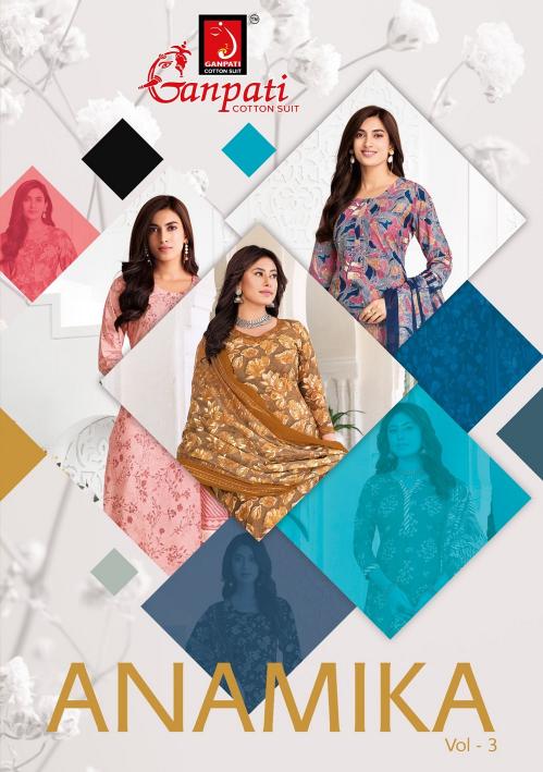 Ganpati Anamika Vol-3 – Kurti Pant With Dupatta - Wholesale Catalog