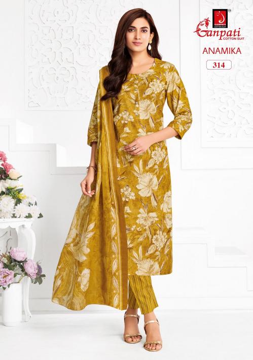 Ganpati Anamika Vol-3 – Kurti Pant With Dupatta - Wholesale Catalog