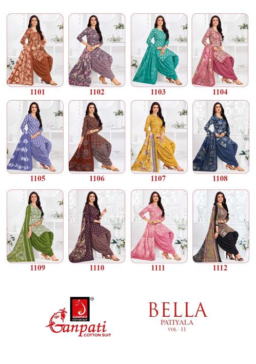 Ganpati Bella Patiyala Vol-11 – Readymade Patiyala Dress - Wholesale Catalog