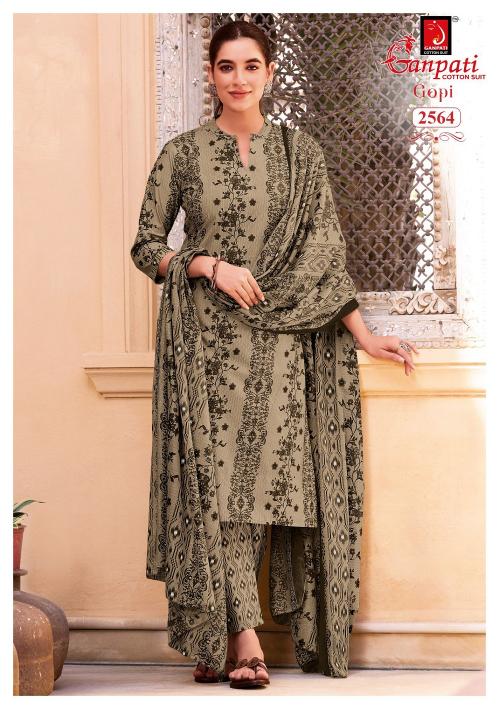 Ganpati Gopi Vol-16 – Kurti Pant With Dupatta - Wholesale Catalog