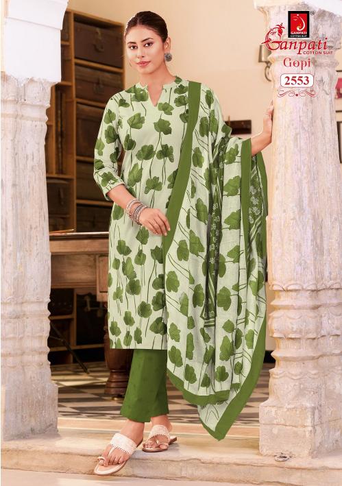 Ganpati Gopi Vol-16 – Kurti Pant With Dupatta - Wholesale Catalog
