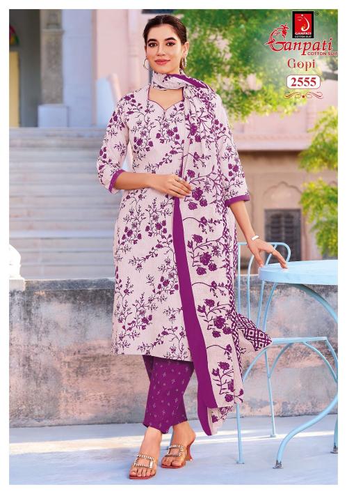 Ganpati Gopi Vol-16 – Kurti Pant With Dupatta - Wholesale Catalog