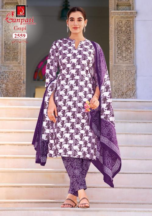 Ganpati Gopi Vol-16 – Kurti Pant With Dupatta - Wholesale Catalog