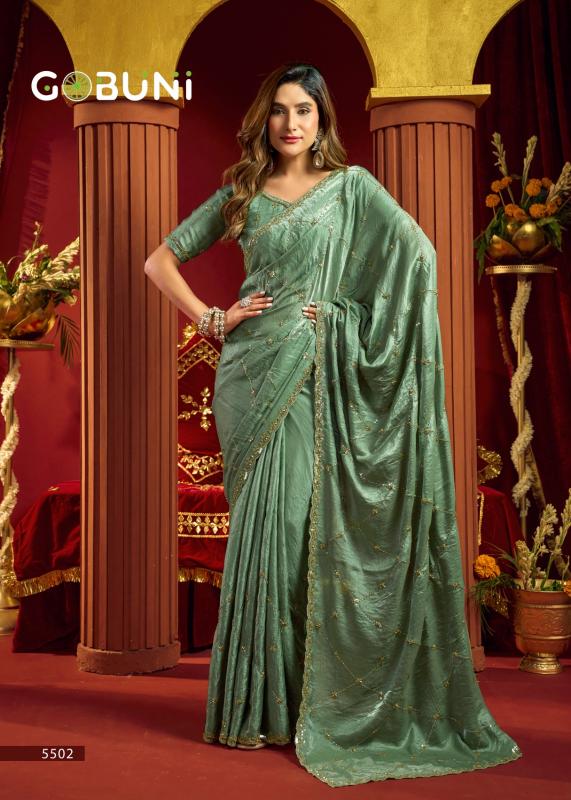 Gobuni Sania catalog surat wholesale shop sarees