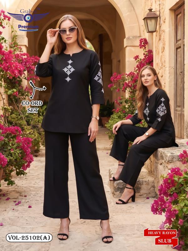 Grab it 25102 catalog coord set wholesaler Ahmedabad