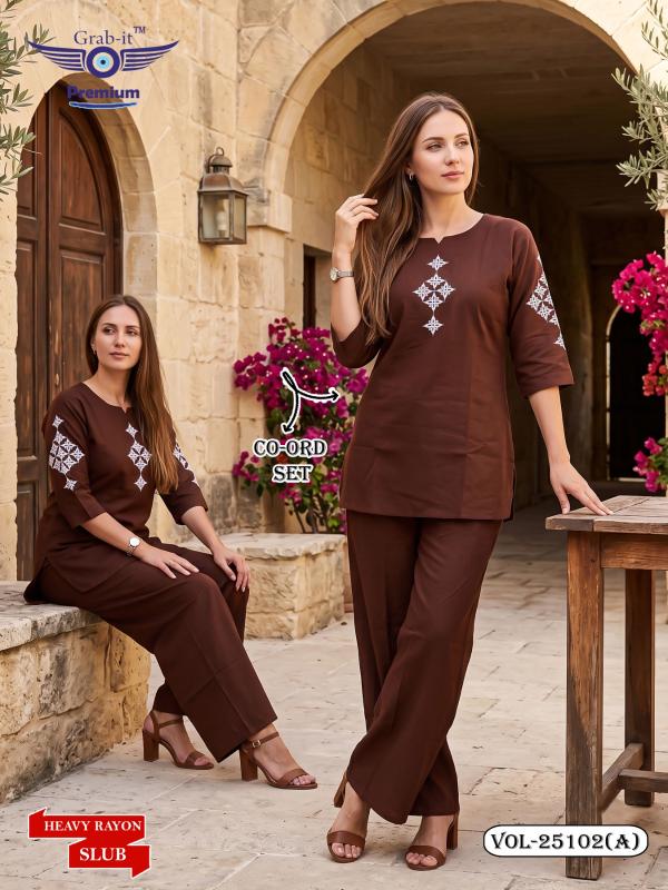 Grab it 25102 catalog coord set wholesaler Ahmedabad