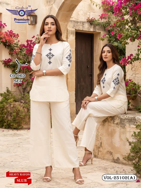 Grab it 25102 catalog coord set wholesaler Ahmedabad