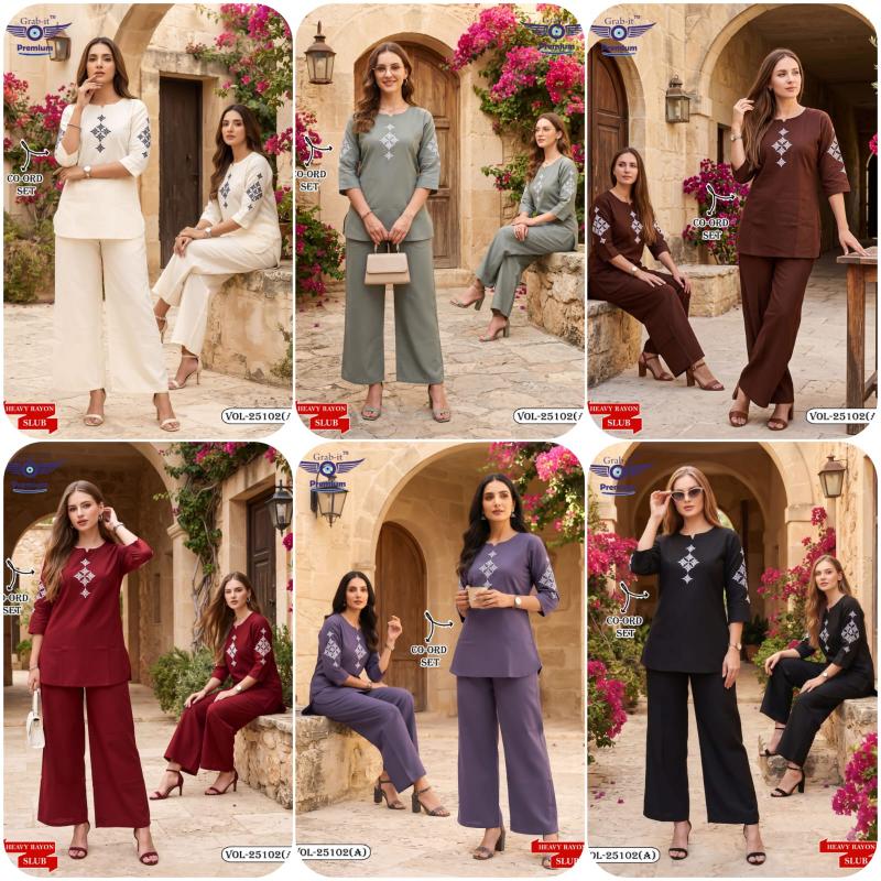 Grab it 25102 catalog coord set wholesaler Ahmedabad