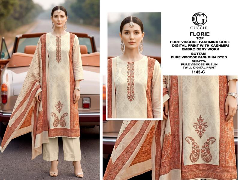 Gucchi Florie 1145 catalog surat salwar kameez wholesalers online