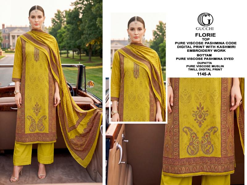 Gucchi Florie 1145 catalog surat salwar kameez wholesalers online