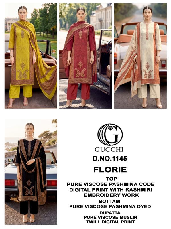 Gucchi Florie 1145 catalog surat salwar kameez wholesalers online