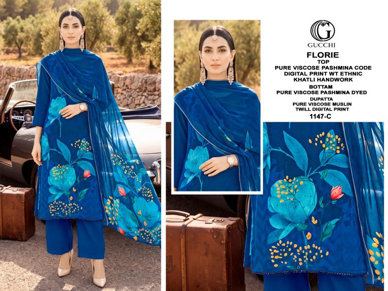 Gucchi Florie 1147 catalog salwar kameez wholesale online shopping