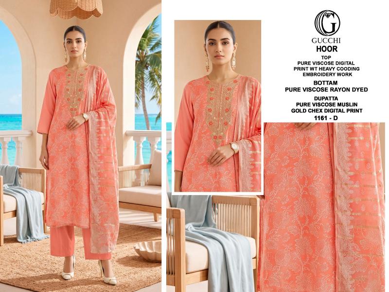 Gucchi Hoor 1161 catalog indian salwar kameez wholesale
