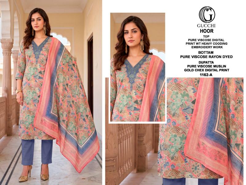 Gucchi Hoor 1162 catalog salwar kameez wholesale surat