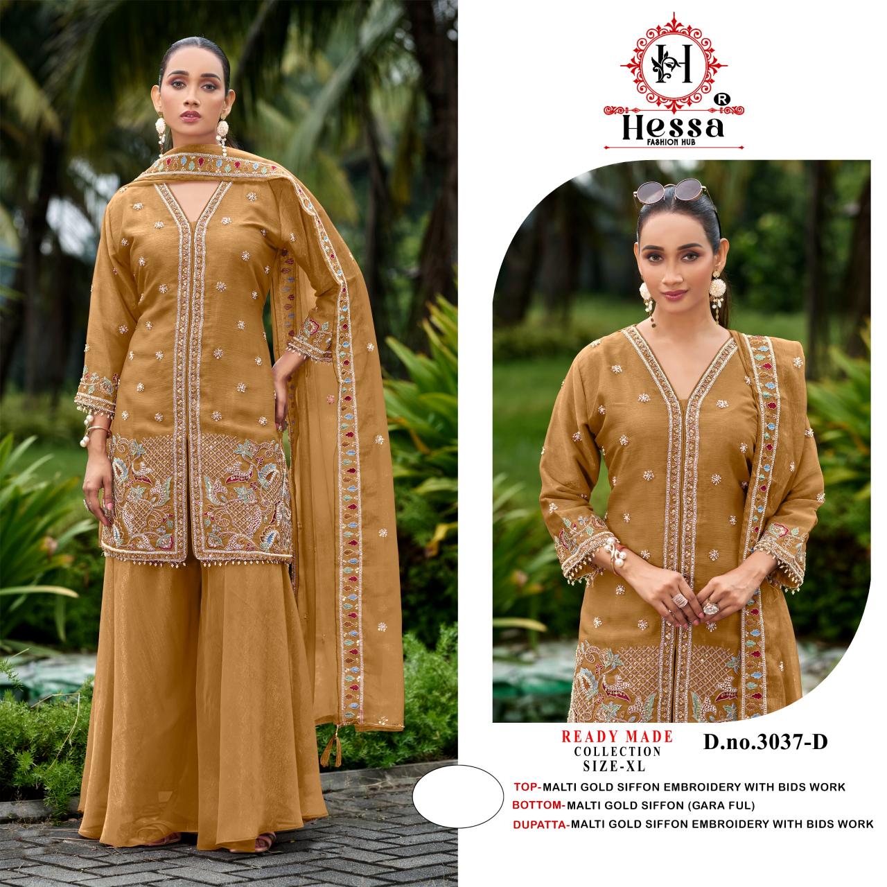 Hessa 3037 catalog pakistani suits online india wholesale
